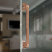 Plantex Door Handle/ Glossy Main Door Handle/14 Inch Pull-Push Handle For Home/Office/Hotel - Pack Of 1 (SH-351, Choco) - 3 Years Warranty,Multicolor