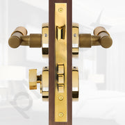 Plantex Premium Door Lock with 3 Years of Warranty/Main Door Locks for Home/Mortise Lock Set for Door (PVD Gold)