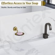 Plantex 304 Stainless Steel Soap Holder for Bathroom/Soap Dish/Soap Stand/Soap Tray/Bathroom Accessories - Daizy (Antique)