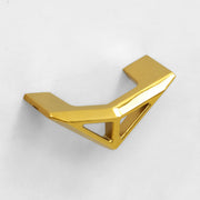 Plantex Knobs for Drawer/Drawer Knobs/Triangle Knob for Cabinets/Drawer Handle/Pull-Push Knob for Kitchen/Bedroom Drawers - Pack of 1 (Gold)