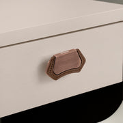 Plantex Drawer Kadi/3 Inch Chest Handle for Drawer/Rectangular Cabinet Kadi/Pull-Push Kadi for Home/Office Drawer - Pack of 1 (DTK-296, Rose Gold)