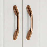 Plantex Cabinet Handle/96mm Handle for Wardrobe/Kitchen Handle/Pull-Push Handle for Home/Office - Pack of 2 (Rose Gold)