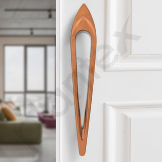 Plantex 15 Inch Main Door Handle for Wooden Doors, Pull-Push Handle Accessories (Pack of 1, Rose Gold)