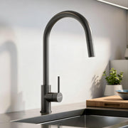 Plantex Pull-Down Kitchen Sink Tap/304 Stainless Steel Sink Tap for Kitchen Basin with 360â° Swivel Spout/Kitchen Sink Faucet- (1062, Grey)
