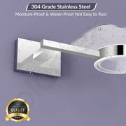 Plantex 304 Grade Stainless Steel Soap Holder for Bathroom/Wall Mounted Soap Stand/Soap Dish/Bathroom Accessories (Chrome)