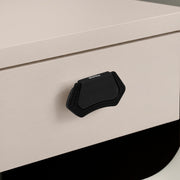 Plantex Drawer Kadi/3 Inch Chest Handle for Drawer/Rectangular Cabinet Kadi/Pull-Push Kadi for Home/Office Drawer - Pack of 1 (DTK-296, Black)
