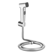 Plantex 6 Inch Health Faucet for Toilet/Jet Spray for Bathroom/Square Hand Jet Spray with 1.2 Meter Flexible Hose Pipe and Wall Brackets - (Chrome)