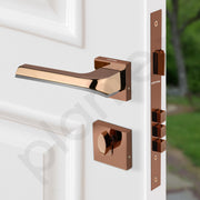 Plantex Heavy Duty Main Door Lock - Mortise Lock for Door/Door Lock for Bedroom/Home/Office/Hotel (7113 - PVD Choco & Satin Black)