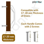 Plantex Cabinet Handle/224mm Handle for Wardrobe/Kitchen Handle/Pull-Push Handle for Home/Office - Pack of 1 (Gold)