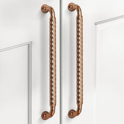 Plantex Cabinet Handle/Kitchen Cabinet Door Handle/Wardrobe/288 mm Cupboard Handle/Door Pull-Push Handle for Home/Office - Pack of 2 (Rose Gold)