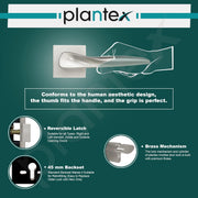 Plantex Premium Main Door Lock Set with 3 Years Warranty - Mortise Lock for Home (PT-002- Satin)