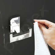 Plantex 304 Grade Stainless Steel Robe Hook for Bathroom/Towel Hook/Cloth Hanger/Bathroom Accessories - Pack of 1 (Rolex, Chrome)