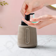 Plantex Soap Dispenser for Washbasin/Ceramic Hand Soap Dispenser/Dispenser for Kitchen/Bathroom Accessories - Pack of 1