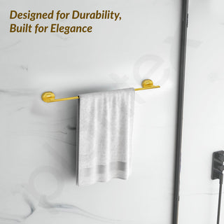 Plantex J4 Stainless Steel 24 Inch Towel Rod for Bathroom/Towel Holder in Bathroom/Towel Holder/Bathroom Accessories (PVD Gold Finish) Onix