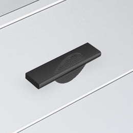 Plantex Cabinet Handle/96mm Handle for Cabinet/Wardrobe/Kitchen Handle/Door Pull-Push Handle for Home/Office - Pack of 1 (Black)