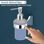 Plantex Smooth Brass Liquid Soap Dispenser for Shampoo and Handwash (UN-1738)