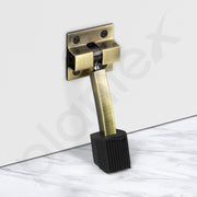 Plantex Stainless Steel Door Kit for Single Door/Door Accessories (10-inch Al-Drop,8-inch Latch,2 Handles of 8 and 7 Inch,7-inch Tower Bolt and 4-inch Door Stopper- (Brass Antique)
