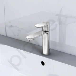 Plantex Pure Brass Pillar Cocke for Basin with Water Saving Aerator/Tap for Wash Basin with Teflon Tape/Sink tap for Wash Basin-7 Year Warranty by Plantex-(ORN-203-Chrome)