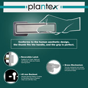 Plantex Door Lock for Home/Main Door Lock Set with 3 Computerized Key/Mortise Lock for Door with Brass LockBody & Cylinder (SM026, Satin & BNM)