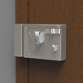 Plantex Heavy Duty Night Latch Door Lock with Key & Knob for Main Door/Inside Opening for Home,Hotel,Office - (Matt)