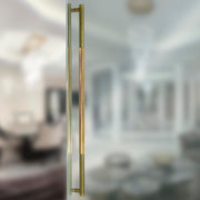 Plantex Door Handle/Heavy Duty 1200 mm Main Door Handle/Door & Home Decor/Pull-Push Handle - Pack of 1 (Brass Antique & Gold) - 3 Years Warranty