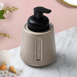 Plantex Ceramic Soap Dispenser for Washbasin/Hand Soap Dispenser/Soap Dispenser for Kitchen/Bathroom Accessories - Pack of 1