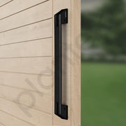 Plantex Door Handle/Main Door Handle/14 Inch Pull-Push Handle for Home&Office - Pack of 1 (SH-372-DC-Black & Z-Black)