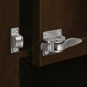 Plantex Cabinet Latch Ã¢â‚¬â€œ Heavy-Duty Hatch Case Bolt for Storage Units, Toolboxes, Kitchen Cabinets & Cupboards - Pack of 1 (Satin)