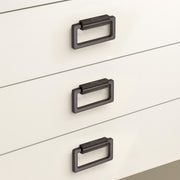Plantex Rajwadi Drawer Kadi/Drawer Handle/Kadi for Drawers/Pull-Push Kadi for Home/Office Cabinet - Pack of 3 (Satin Black)