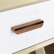 Plantex Cabinet Handle/96mm Handle for Cabinet/Wardrobe/Kitchen Handle/Door Pull-Push Handle for Home/Office - Pack of 1 (Rose Gold)