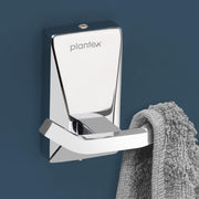 Plantex 304 Grade Stainless Steel Crystal Robe Hook/Cloth Hanger Hook/Door Hanger/Hook/Bathroom Accessories - Crystal (Chrome)