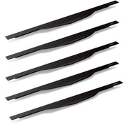 Plantex Profile Handle for Kitchen Cabinet/26 Inch Aluminium Drawer Profile Handle/Wardrobe Pull Handle for Home/Office/Hotel - Pack of 5 (Black)
