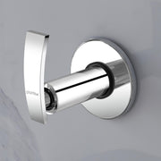 Plantex Pure Brass Concealed Stop Cock/Concealed Stop Valve Tap for Bathroom with Teflon Tape & Adjustable Brass Wall Flange â€“ 15 mm (ZUR-1516-Silver)
