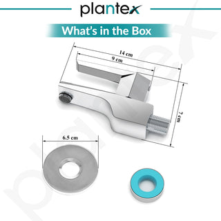 Plantex Bib Cock Water Tap for Bathroom with Water Saving Aerator/Wall Mount Tap for Wash Basin with Teflon Tape & Wall Flange, Chrome (Celesiya-1241)