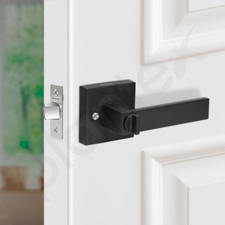 Plantex Mortise Lock/Main Door Lock Set with 3 Keys/New Age Heavy Duty Door Handle Locks for Residential & Commercial Spaces - Pack of 1 (Black)