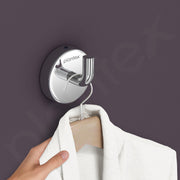 Plantex Stainless Steel Robe Hook for Bathroom/Door Hook Hanger/Wall Hanging Hooks/Bathroom Accessories - Pack of 1 (Chrome)