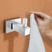 Plantex Stainless Steel Robe Hook/Cloth-Towel Hanger/ccloth Hanger for Bathroom wall Bathroom Accessories - Nexa (Chrome)