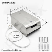 Plantex Automatic Hand Dryer 1000W/304 Stainless Steel Touchless Hand Dryer