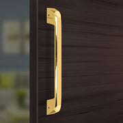 Plantex Door Handle/Main Door Handle/14 Inch Pull-Push Handle for Home/Office/Hotel - Pack of 1 (SH-351, Gold)
