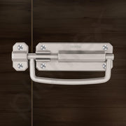 Plantex Door Stopper/5 Inch Baby Latch Kadi/Door Latch for Bathroom/Door Lock for Home/Office Doors - Pack of 2 (Matt)