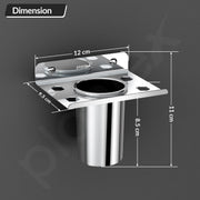 Plantex Platinum Stainless Steel Tooth Brush Holder/Tumbler Holder/Bathroom Accessories