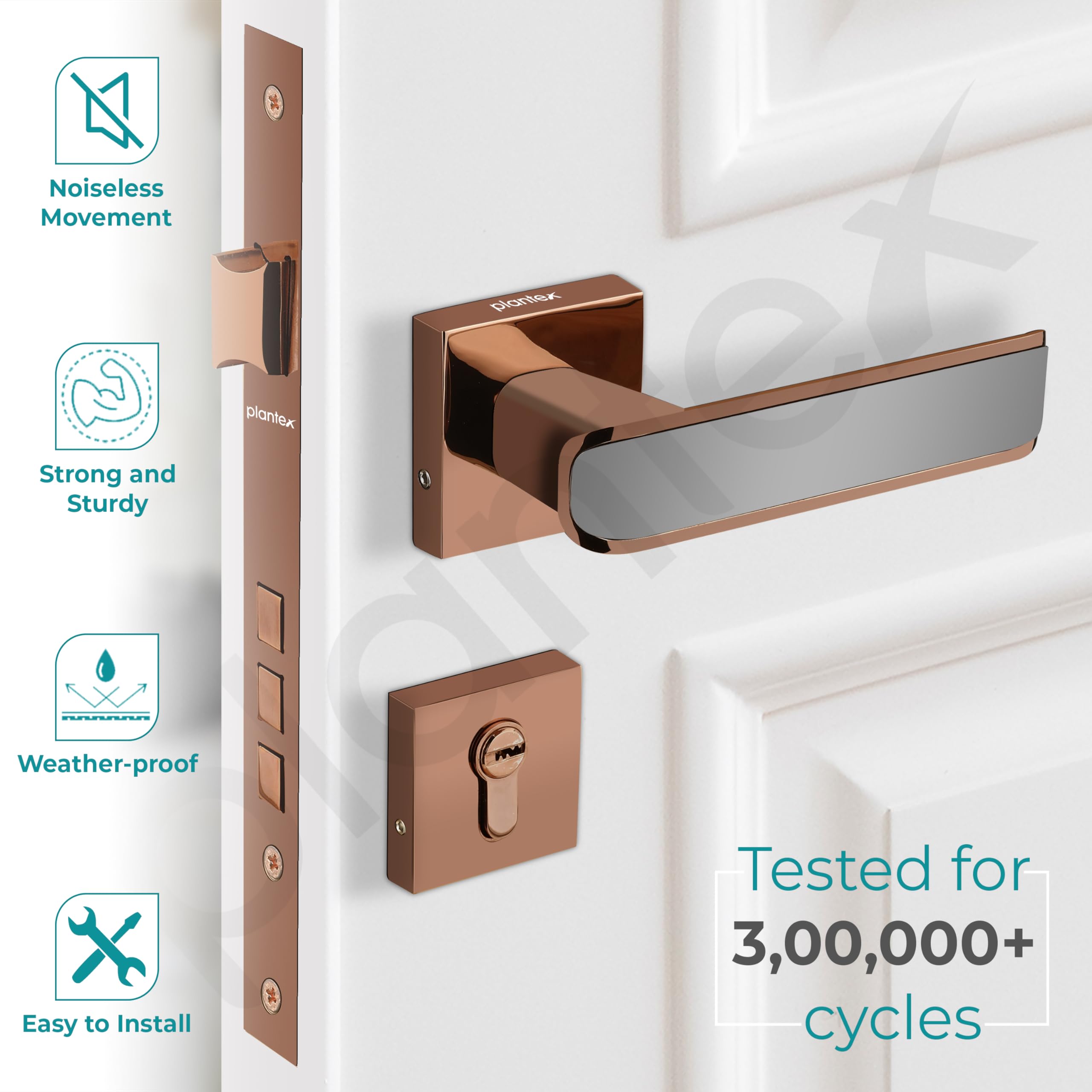 Plantex Premium Door Lock with 3 Years of Warranty by plantex/Main