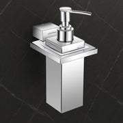 Plantex 304 Grade Stainless Steel Liquid Soap Dispenser/Shampoo/Handwash Dispenser for Washbasin/Bathroom Accessories - (Tesla, Chrome)