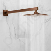 Plantex 24-Inch Shower Arm for Overhead Shower/Stainless Steel Shower Pipe/Wall Mount Bathroom Fitting with Â½-Inch Thread - Pack of 1 (Rose Gold)