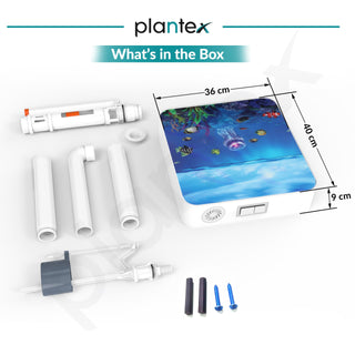 Plantex 3D Printed Flush Tank for Toilet with 7 LTR Water Capacity/Polypropylene Toilet Flush Tank/Dual Flush Cistern with Air Freshener - Pack of 1