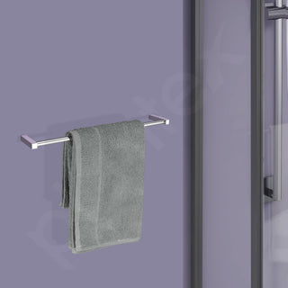 Plantex Stainless Steel Towel Hanger for Bathroom/Single Towel Rod/Towel Bar/Bathroom Accessories (18 Inch-Chrome - 1004)