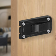 Plantex Heavy Duty Door Stopper/Door Latch for Main Door/Door Lock Latch for Home and Office Doors - Pack of 1 (205 - Black)