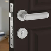 Plantex Main Door Lock/Mortise Lock for Door with 3 Years of Warranty - Robust Door Lock for Home with Brass Lock Body & Cylinder (Satin Finish)