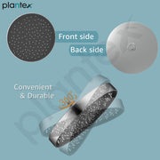 Plantex ABS Round Rain Shower Head for bathroom with LED/360Â° Rotatable Shower Head for bathroom/Pressurized Shower Head/Showers for bathroom-(Chrome)