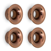 Plantex Knobs for Drawers/Cabinet Knobs/Round Knobs for Cabinets/Pull-Push Knob for Kitchen/Bedroom Drawer - Pack of 4 (Rose Gold)